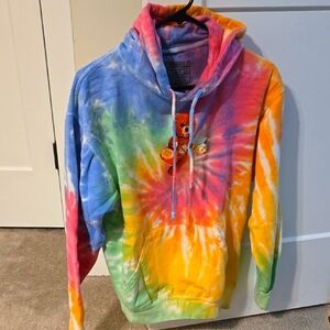 Cactus Jack by Travis Scott Colorful Tie-Dye Hoodie (S)
